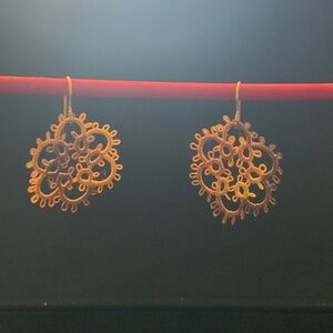 Delicate lace earrings